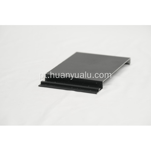 Perfil de fachada de alumínio extrudado para exterior de edifício